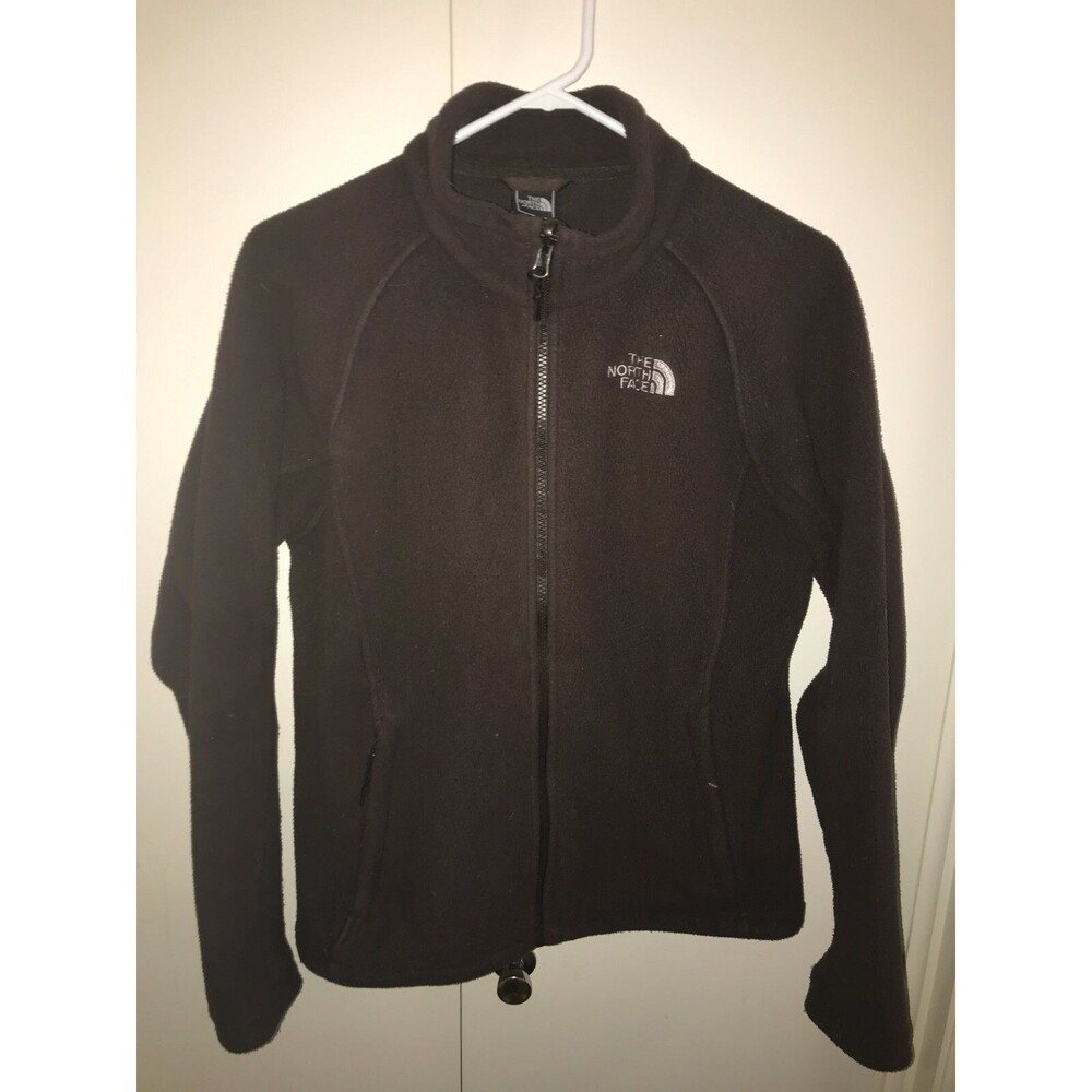 The North Face Jacket Full Zip Brown Women's Size Medium fleece warm pockets
